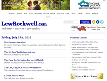 Tablet Screenshot of lewrockwell.com